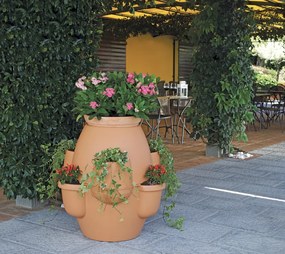 BAMA OASI, 80 x 80 cm, terracotta