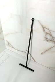 Aqualine Aqualine, Podlahová stierka 300x890mm, čierna, SQ121B