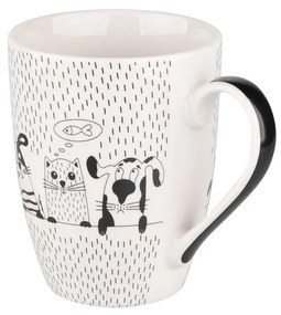 Altom Porcelánový hrnček Cool Friends, 300 ml