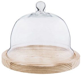 Podnos na potraviny s poklopom - Ø 23 * 17 cm