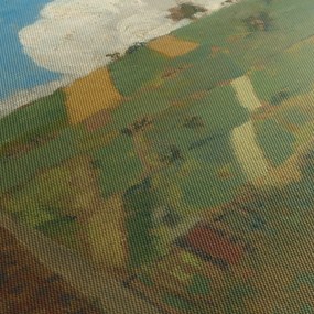 Obraz - Edouard Vuillard, Landscape of the Ile de France, reprodukcia (150x105 cm)