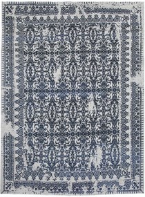 Ručne viazaný kusový koberec Diamond DC-JK 7 Silver / denim, 160x230, šedá, chodba / predsieň, Diamond Carpets India