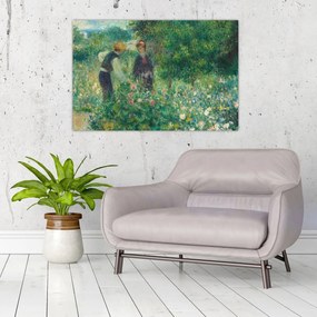 Obraz - Auguste Renoir, Picking Flowers, reprodukcia (90x60 cm)
