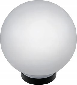 LED solárna lampa LED/1,2V 6500K 200 mAh pr. 25 cm IP44 biela/čierna