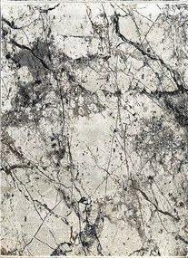 Koberec Creante 19141 GREY – sivý obdĺžnikový koberec so vzorom Rozmer: 80x150 cm