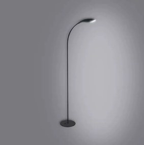 PLX LED flexibilná stojacia lampa FREMONT, 6,5 W, teplá biela, čierna