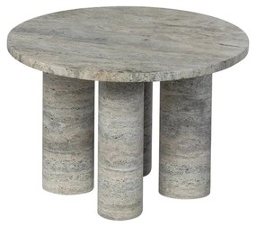 Kamenný okrúhly odkladací stolík ø 52 cm Volos – Blomus