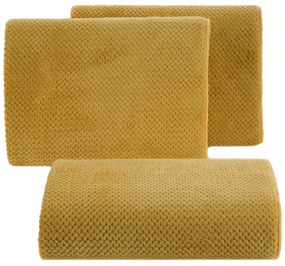 RÝCHLOSCHNÚCI UTERÁK Z MIKROVLÁKNA ZOE1 70X140 CM HORČICOVÁ