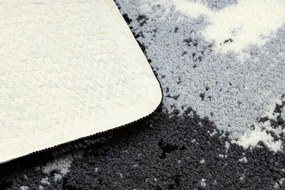 Kúpeľňový koberček ABSTRACT abstrakcia, protišmykový, mäkký - sivý