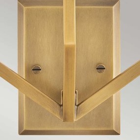 Hinkley HK-MOORE-WB3-HB - Nástenné svietidlo MOORE 3xE14/40W/230V zlaté