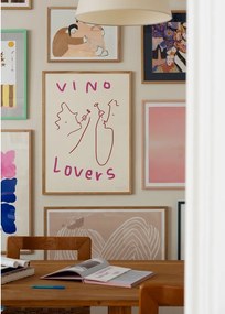 Plagát 50x70 cm Vino Lovers – Ruby Hughes – The Poster Club