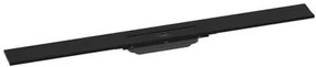 Sprchový žľab Hansgrohe RainDrain Flex 90 cm nerez matná černá mat 56052670