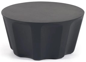 Betónový okrúhly záhradný odkladací stolík ø 60 cm Vilandra – Kave Home