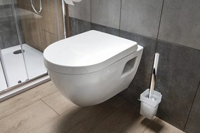 Aqualine DONA WC sedátko, Soft Close, biela FD121