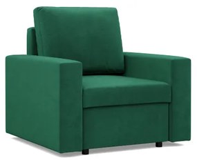 Kreslo NEO Kronos fľaškovo zelené