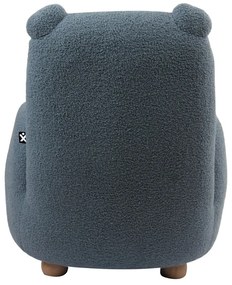 Modré detské kresielko z textílie buklé Rocky – Vipack