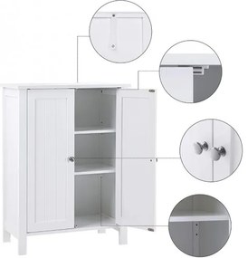 VASAGLE Úložná skrinka SONGMICS BCB60W