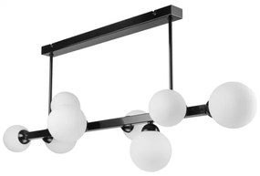 Luster na tyči ASTRO 8xG9/5W/230V čierna