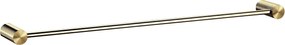 Rea Prism, kúpeľňový vešiak na uteráky 60cm, 9703, zlatá matná, REA-98034