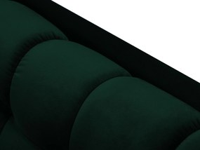 Trojmiestna pohovka mamaia 177 cm zamat zelená MUZZA