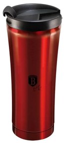 Berlingerhaus Nerezový termohrnček na kávu 0,5L Metallic Line Burgundy BH-6408