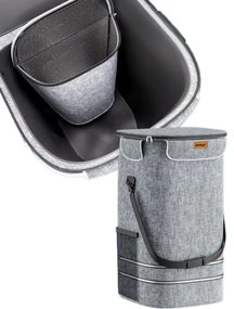 Jurhan Nákupná taška na kolieskach do schodov COMFORT,50l, šedá