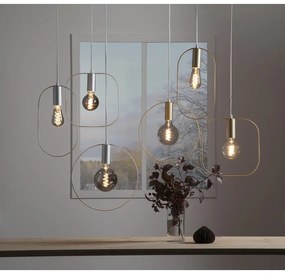 Závesné svietidlo v zlatej farbe Shape – Star Trading