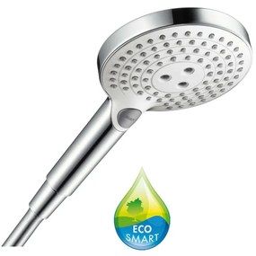 Hansgrohe Raindance Select S, ručná sprcha 120 3jet EcoSmart, biela/chrómová, HAN-26531400