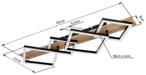 Globo 67294D3 - LED Stropné svietidlo BEATRIX LED/30W/230V