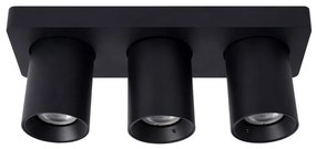 Lucide 09929/15/30 - LED Stmievateľné bodové svietidlo NIGEL 3xGU10/5W/230V čierna