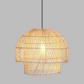 Atmosphera - Luster na lanku KERY 1xE27/40W/230V ratan