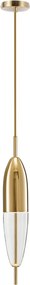 Toolight Toolight, LED závesné svietidlo, APP310-1CP, zlatá, OSW-08553