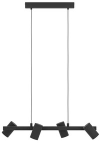 Eglo 99463 - Luster na lanku GATUELA 4xE14/25W/230V