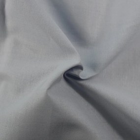 Napínacie prestieradlo bavlnené svetlo sivé 180x200 cm