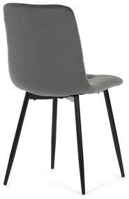 Súprava jedálenských stoličiek CT-281 GREY4, 4 ks