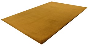 Dekorstudio Kožušinový koberec TOPIA - jantárový Rozmer koberca: 160x230cm