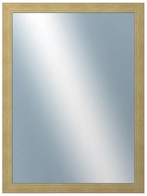 DANTIK - Zrkadlo v rámu, rozmer s rámom 60x80 cm z lišty ANDRÉ veľká starostrieborná (3156)