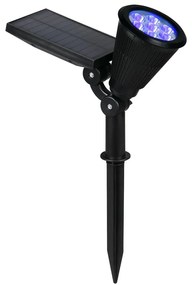 LED zapichovacie vonkajšie svietidlo so solárnym panelom (výška 36 cm) Festival – Trio