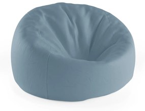 Sablio Sedací vak Cocoon Šedě modrá - 75 x 45 x 35 cm