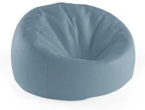 Sablio Sedací vak Cocoon Šedě modrá - 75 x 45 x 35 cm