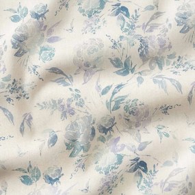 Goldea dekoračná obliečka na vankúš valencia - otlačky rastlín 40 x 40 cm