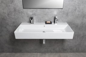 GSI GSI, KUBE X keramické umývadlo 100x47 cm, biela ExtraGlaze, 9423211