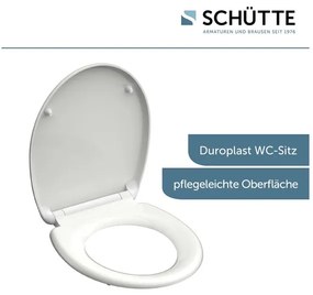 Schütte WC sedadlo z duroplastu (biela)  (100335933)