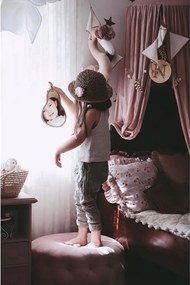 Zrkadlo hruška do detskej izby – akrylové zrkadlo z dreva 23x35 cm