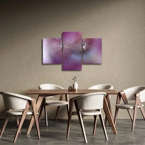 Obraz kvapôčok na páperí (90x60 cm)