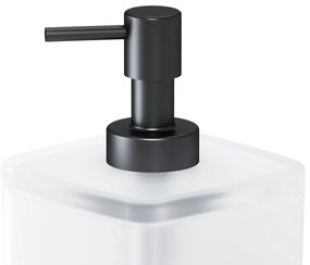 Dávkovač mydla AM.PM Inspire 2.0 AIB36922 nástenný, sklo, čierny