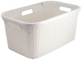 CURVER RATTAN STYLE 30475 Kôš na bielizeň 45 l krémový