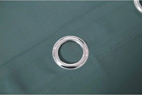 Modrozelený záves OXFORD 140x250 cm Zavesenie: Riasiaca páska