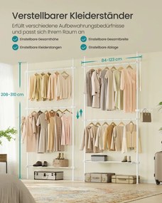 Vešiakový stojan HSR136W01