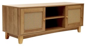 Stolík pod televízor NOTTO s ratanom 849652